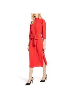 Halogen Tie Waist Dress